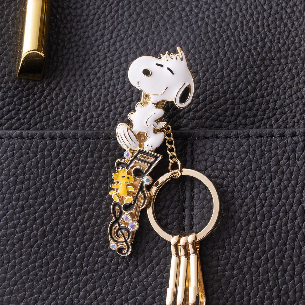 新作 PEANUTS バッグキークリップ 発売 - 株式会社3carat (スリーカラット)