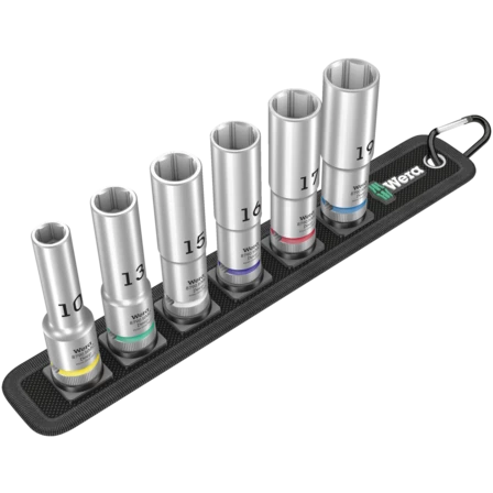 Belt C Deep 1 socket set, 1/2