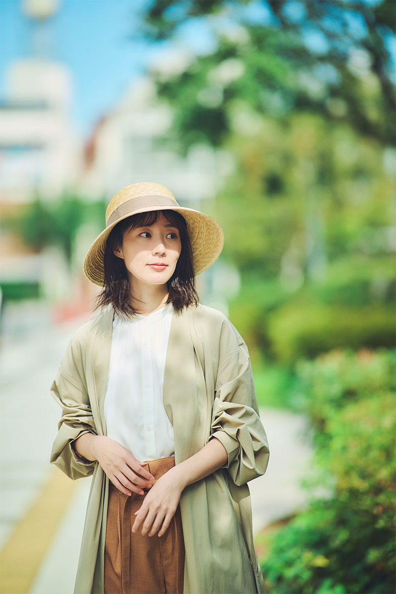 田中帽子店Stella（ステラ）麦わら つば長女優帽 婦人用帽子 田中帽子