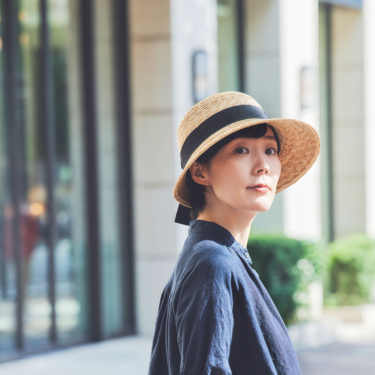 田中帽子店Anne（アンヌ）つば短 女優帽 婦人用帽子 田中帽子店：公式