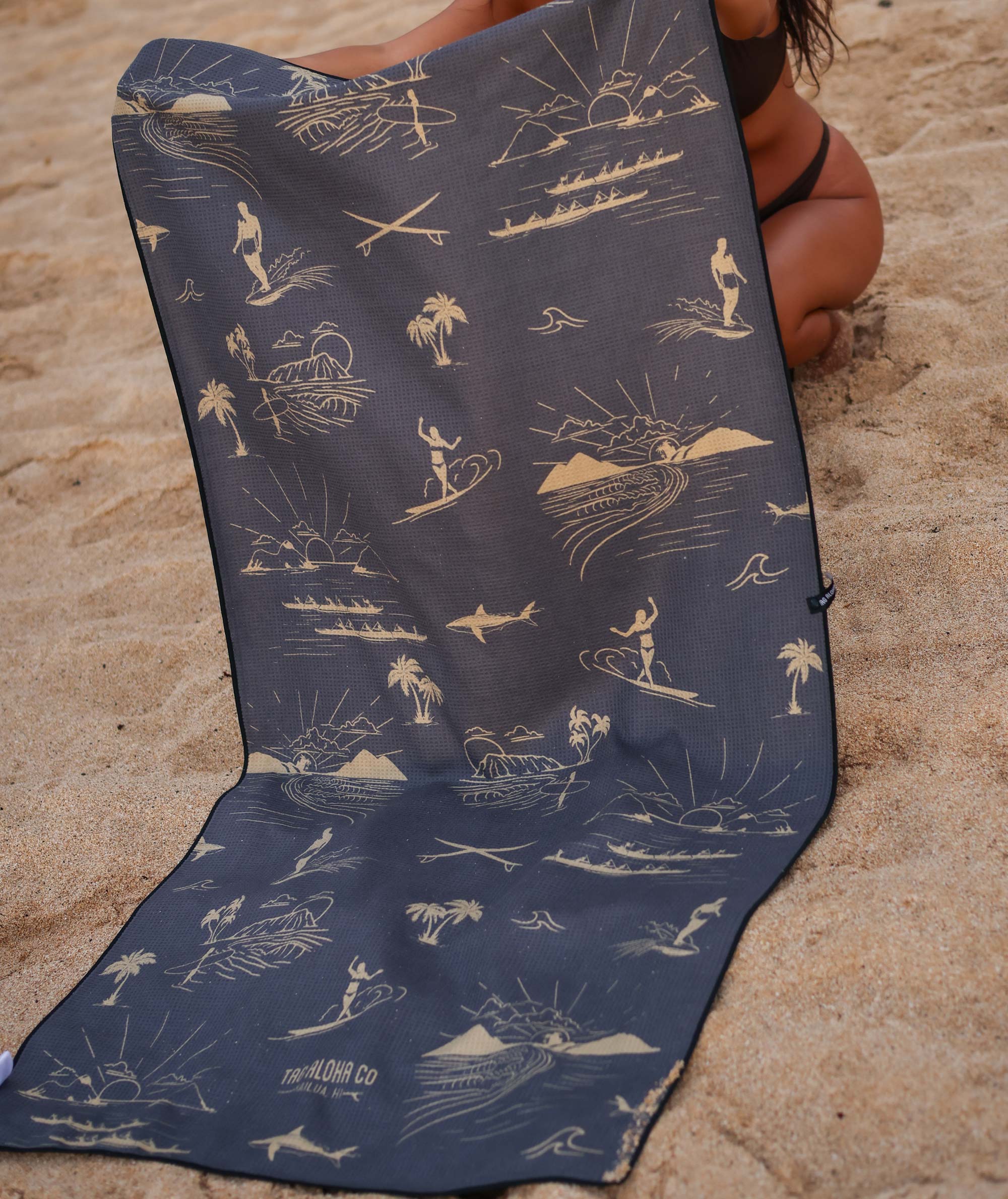 ビーチタオル - ポポイア – Tag Aloha Co.