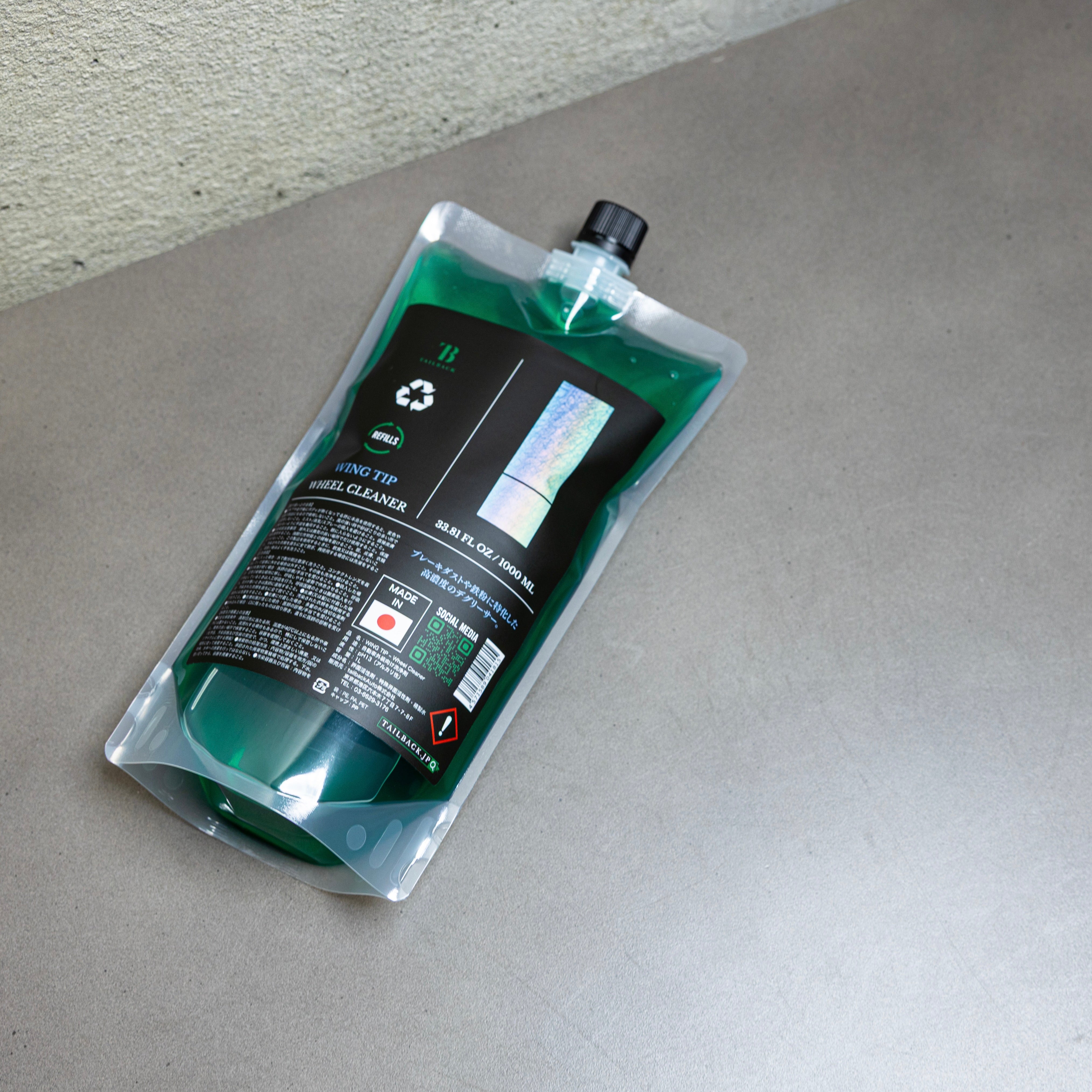 TAILBACK ReFILLS DROP SHOULDER 1000ML テールバック ドロップ