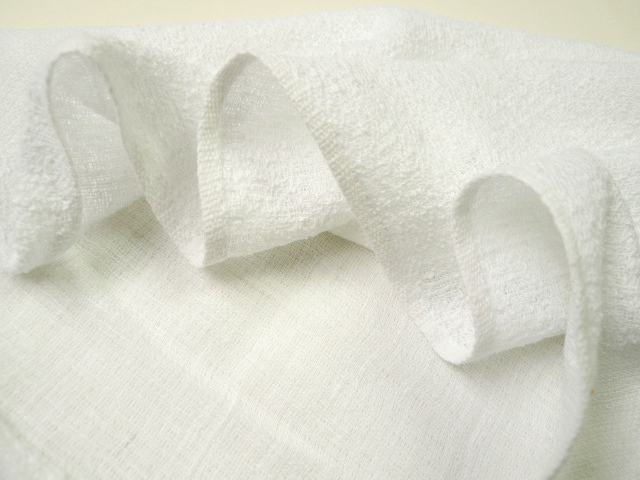 訳あり見切り品 】超薄い平地付白タオル(375g[100匁])約30×73cm TAKADA