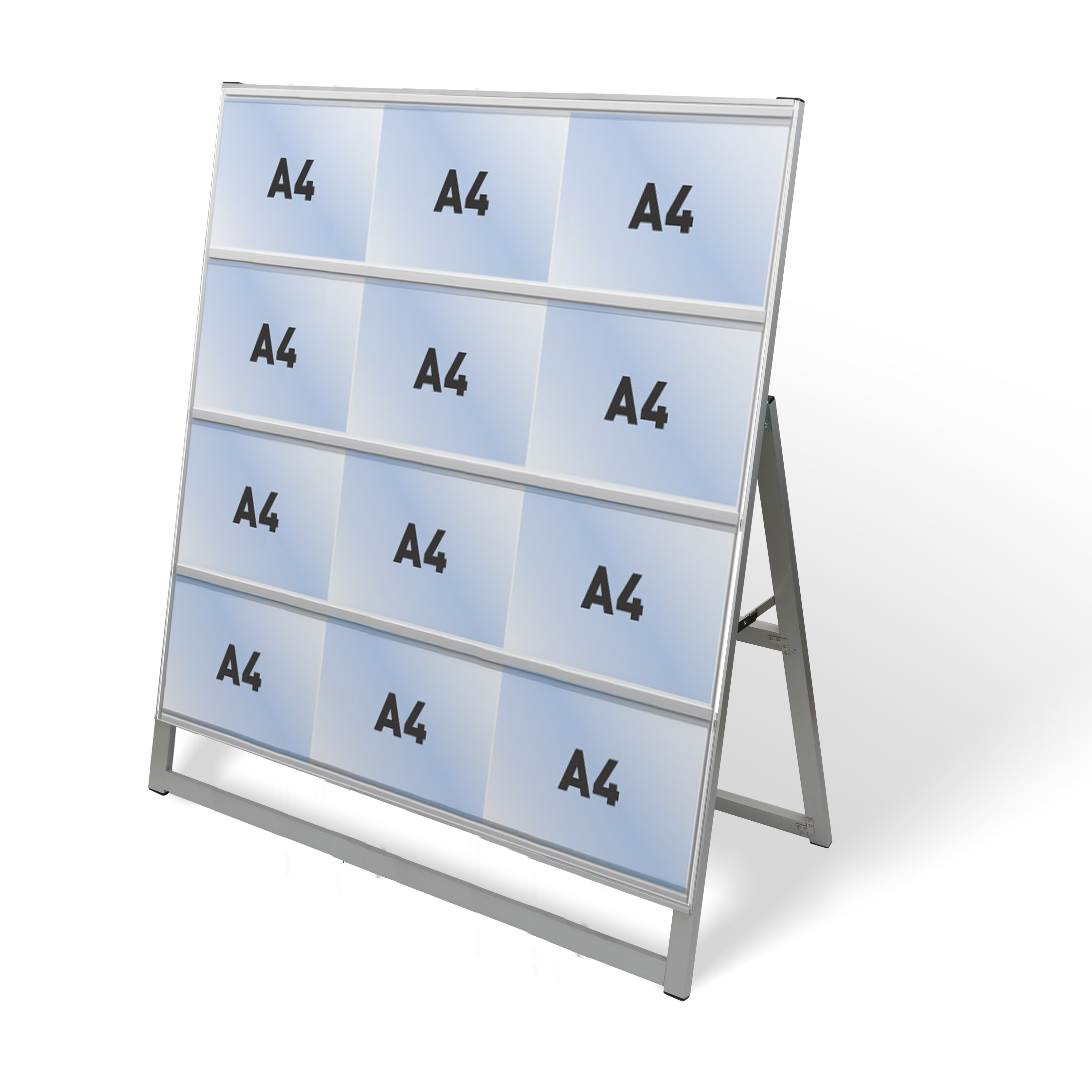 カードケーススタンド看板 A4 10面x両面 カードケーススタンド看板