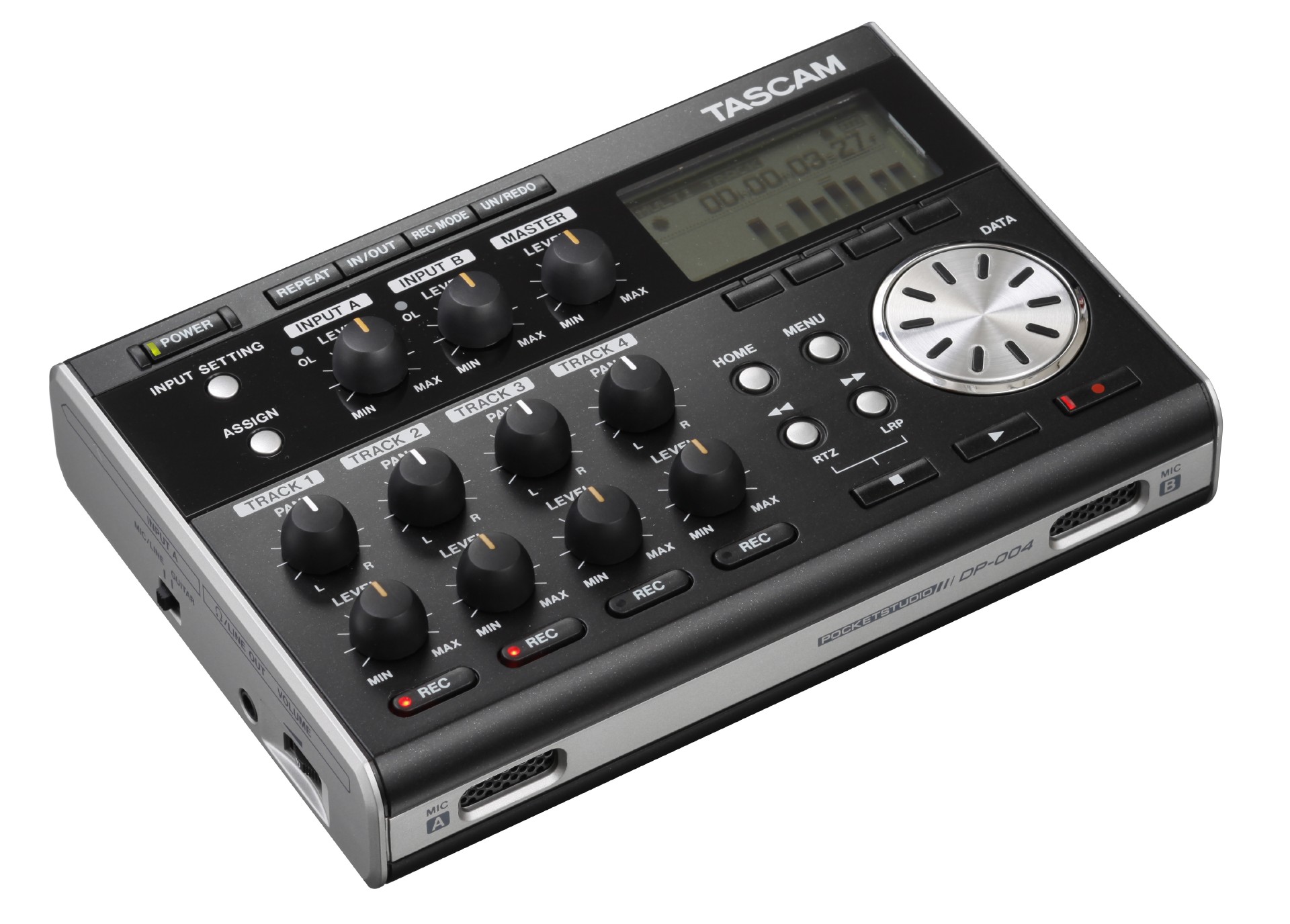 DP-004 | 4トラック SD/SDHC MTR | TASCAM (日本)