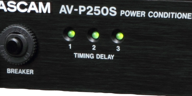 AV-P250S | パワーディストリビューター/コンディショナー | TASCAM (日本)