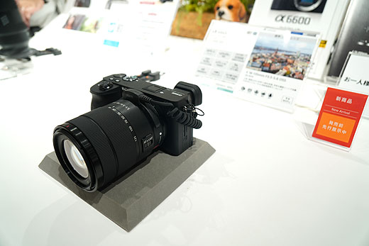 レビュー】“α6600”、SEL1655G、SEL70350G 新製品まとめてショールーム