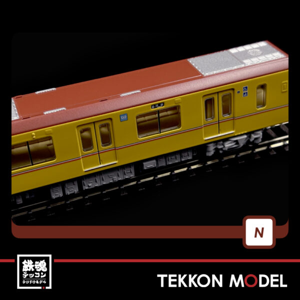 NｹﾞｰｼﾞPOPONDETTA 6011 東京ﾒﾄﾛ銀座線1000系後期型6両ｾｯﾄ - 鉄魂模型