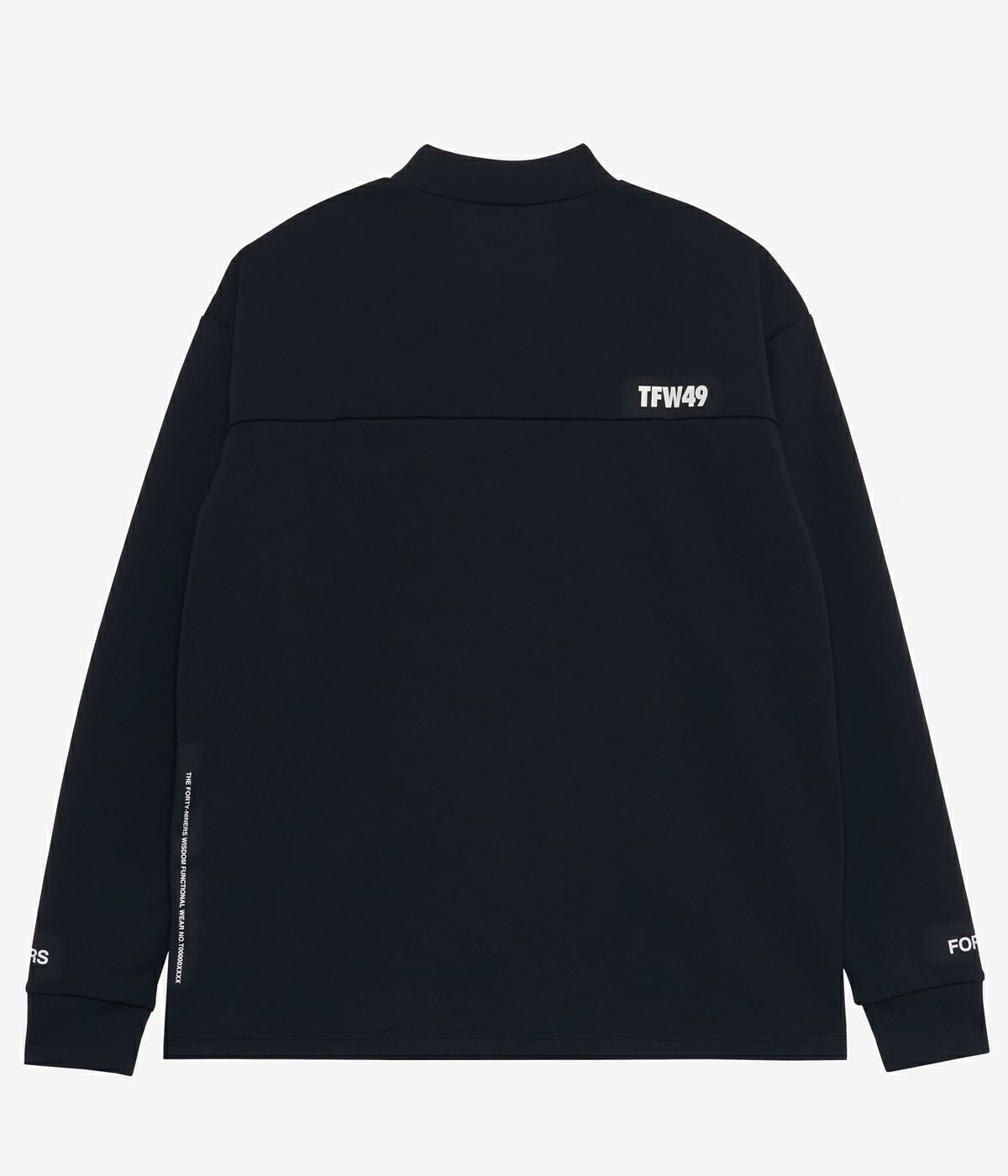 WIDE LONG SLEEVE MOCKNECK TEE | TFW49（ティーエフダブリュー