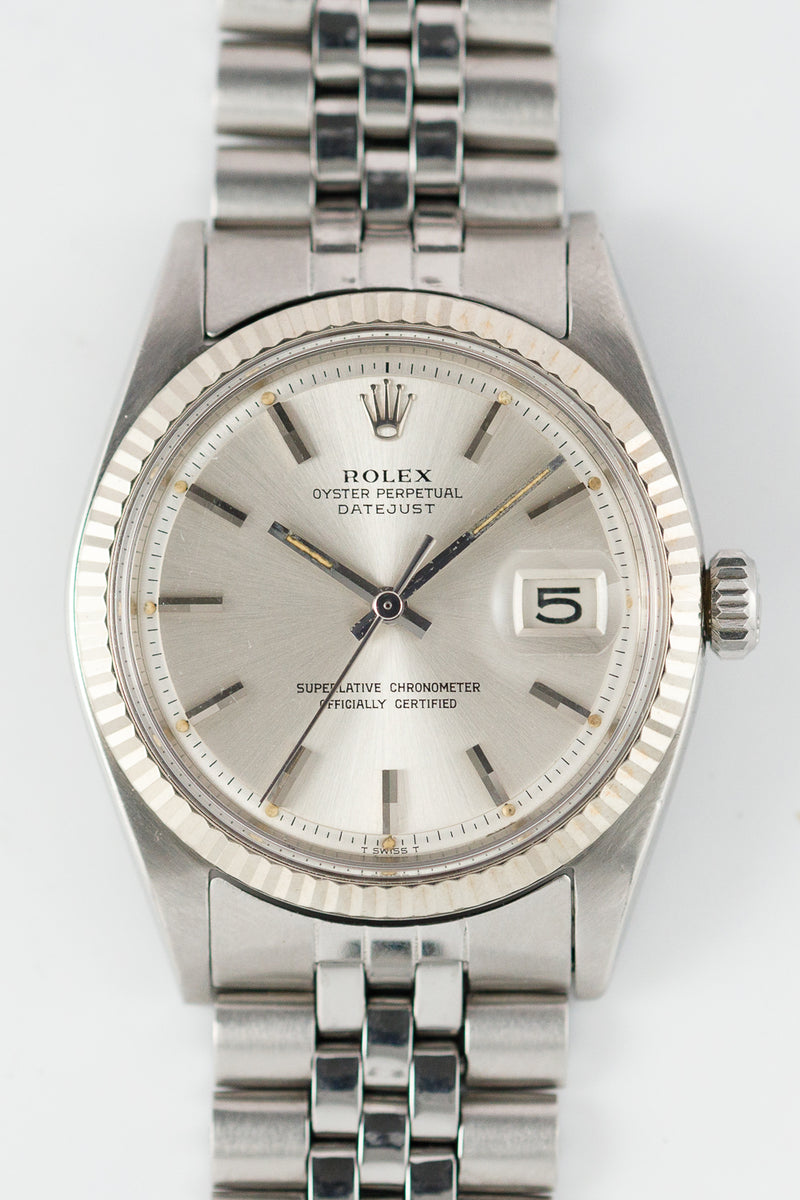 ROLEX DATEJUST REF.1601 Rare Index – TIMEANAGRAM