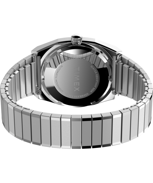 Timex® Automatic 1983 E Line 34mm Stainless Steel Expansion Band