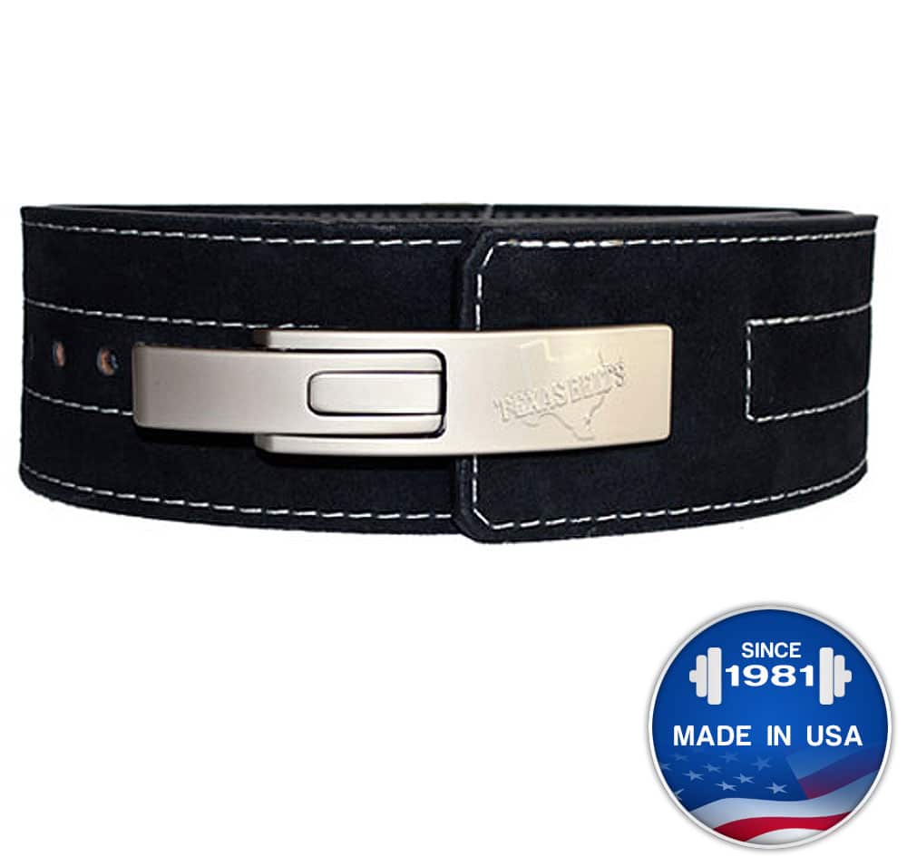 Longhorn™ Texas Saddle Leather Multi-Adjustable Lever Belt – Titan