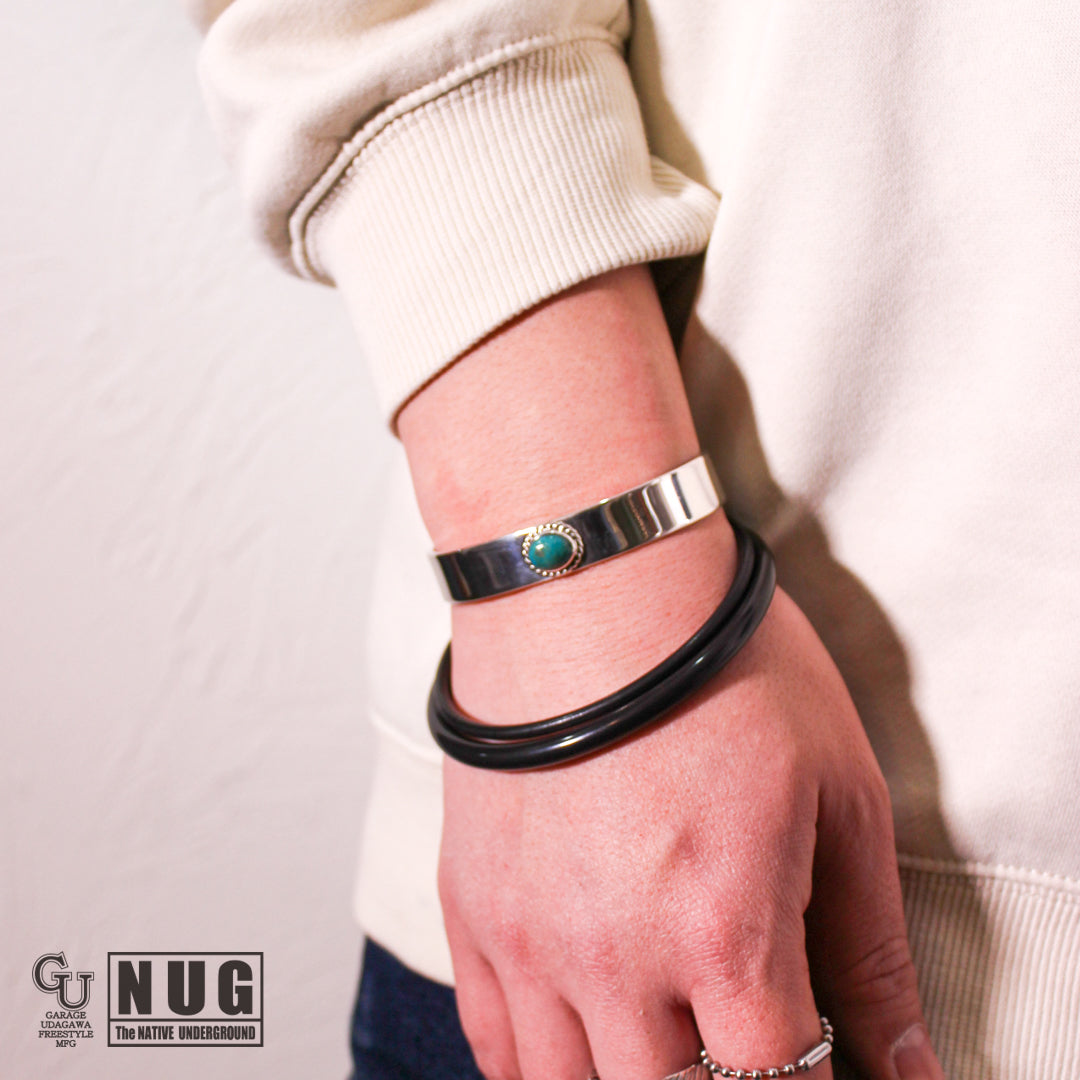 シルバー モレンシー ターコイズ バングル – GARAGE UDAGAWA