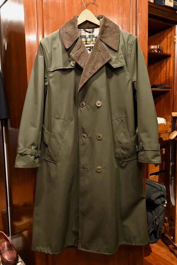 Barbour WHITLEY 2LAYER TRENCH COAT バブアー トレンチコート (SAGE