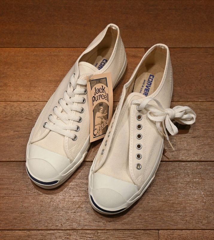 90s 箱入り デッドストック CONVERSE Jack Purcell コンバース