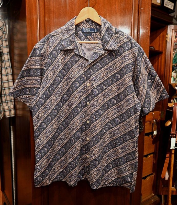 クリックポスト198円も可】(VTG/USED) '90s Polo Ralphlauren ポロ