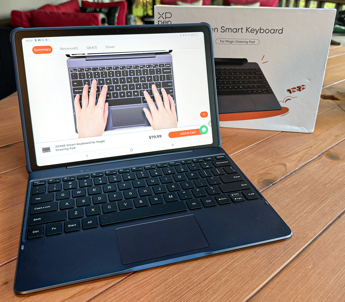 XPPen ACK08 Smart Keyboard review – It will elevate the XPPen