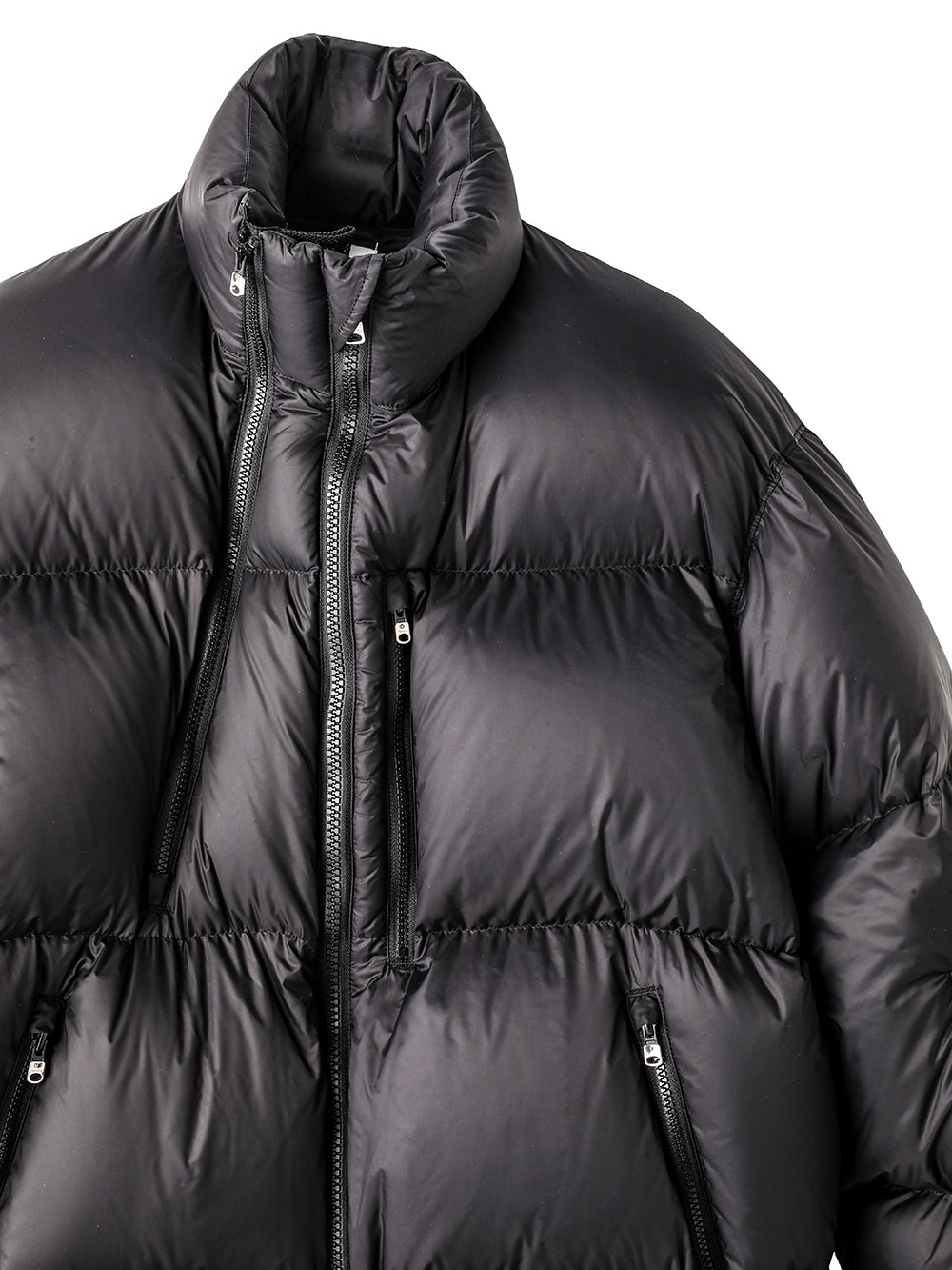 sj.0036AW25-black ダウンジャケット The Black-and-White Realism