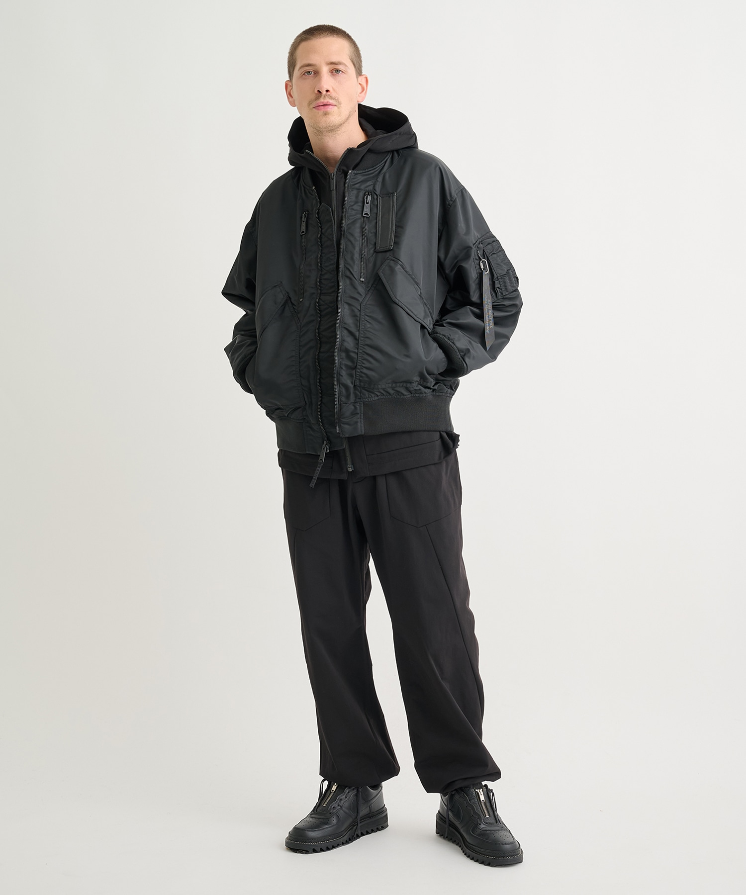 WM×ALPHA INDUSTRIES MA-1 JKT | WHITE MOUNTAINEERING