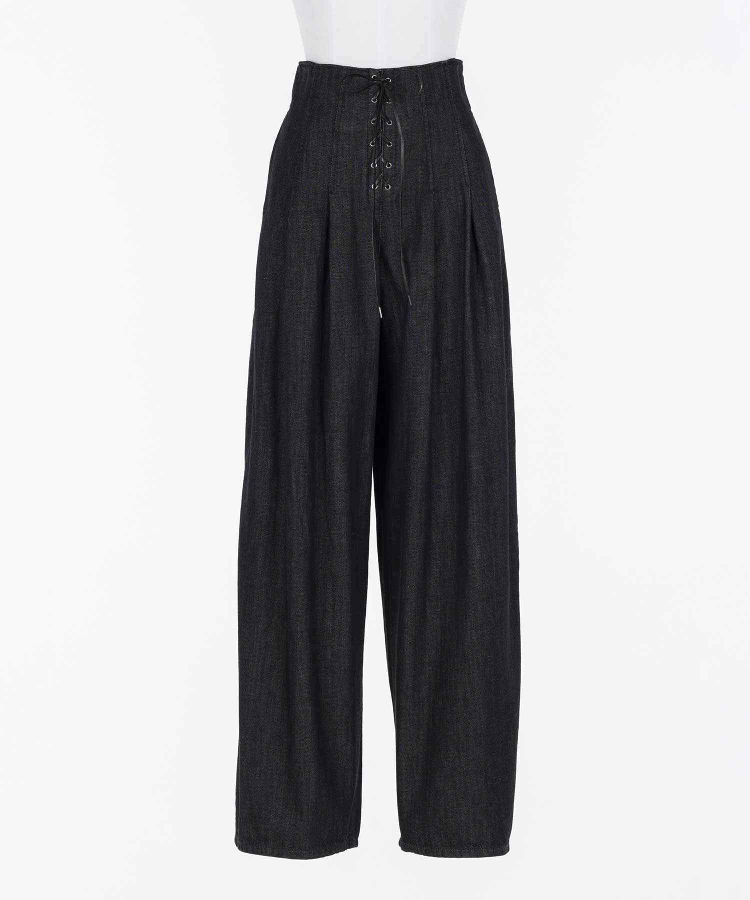 Pleated wide-legged jeans｜FETICO（フェティコ）公式通販｜THE TOKYO