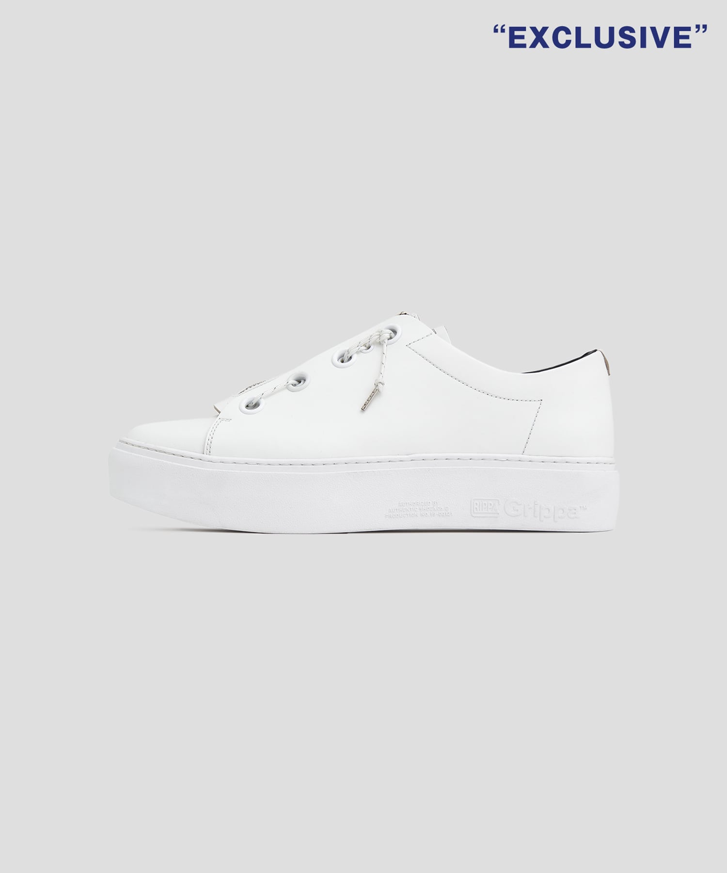 EX.FRONT ZIP DOUBLE LACED ｜ foot the coacher