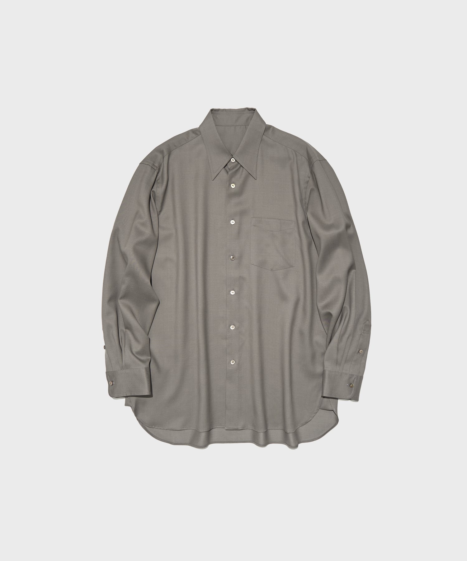 REGULAR COLLAR RELAX FIT SHIRT | IRENISA イレニサ