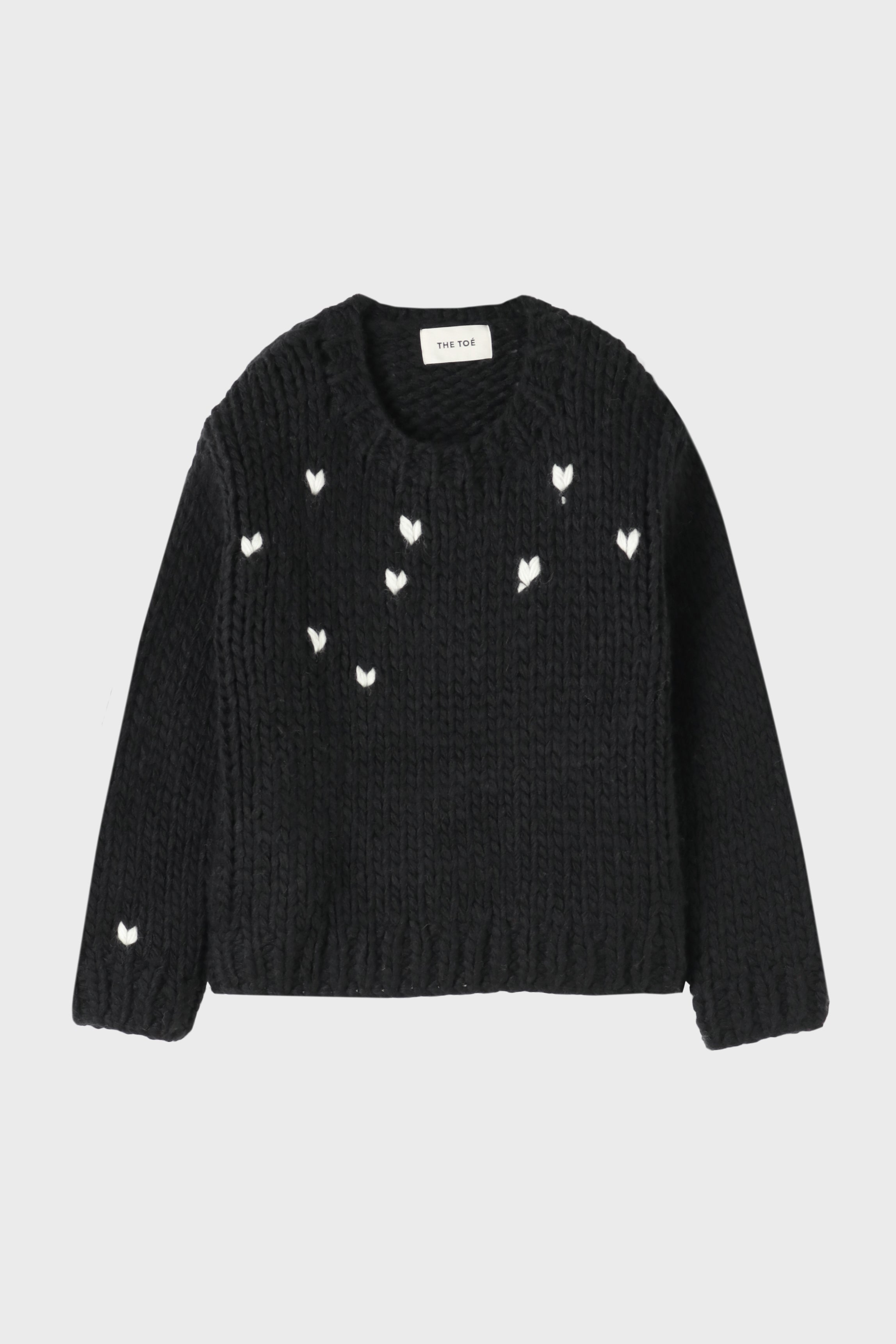Notting-Hill Heart Knit – THE TOÉ