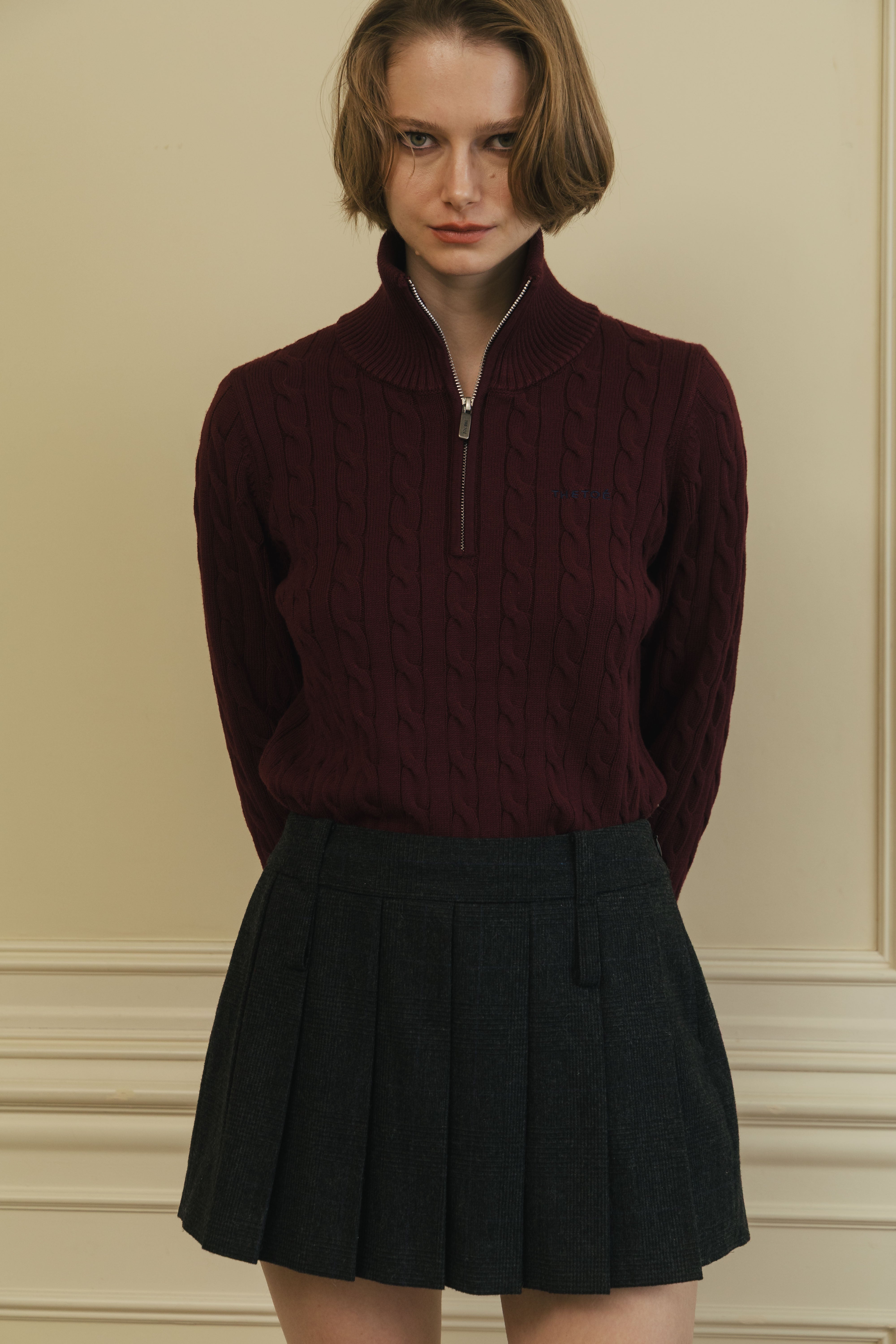 TOÉ Speyer Half Zip Knit – THE TOÉ