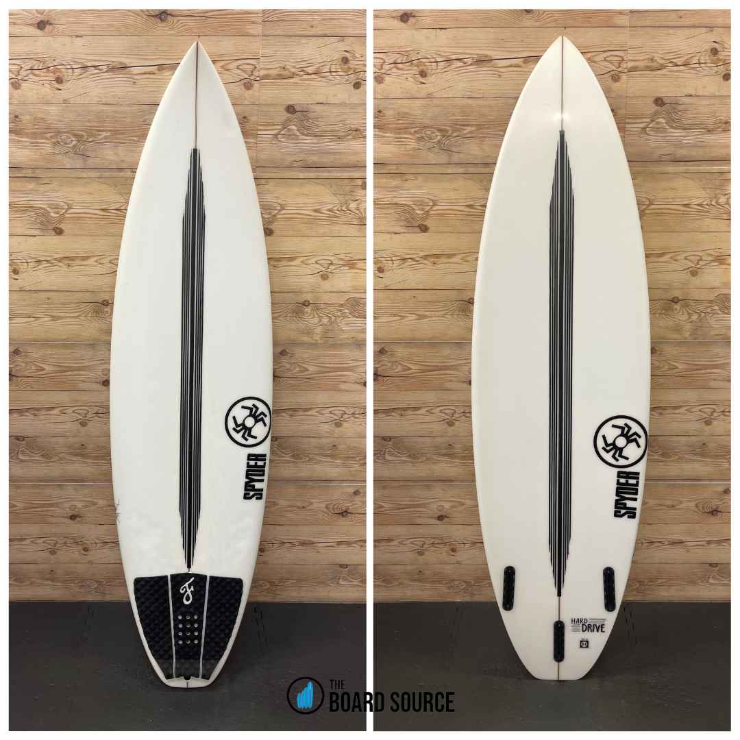 Used Spyder Surfboards Hard Drive 6'1