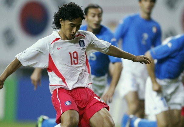 安貞桓 韓国代表 2002ワールドカップ W杯 日韓 長袖 ユニフォーム 安貞