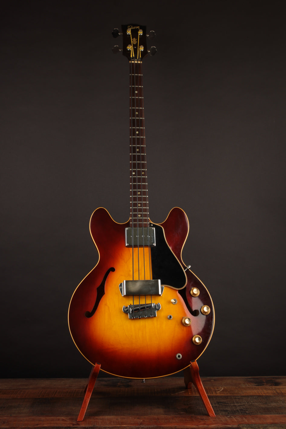 1967 Gibson EB-2D Sunburst Bass Guitar: Buy at The Music Emporium