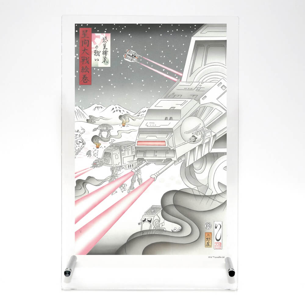 スター・ウォーズ』浮世絵シリーズ「星間大戦絵巻」和凧＆スタンド