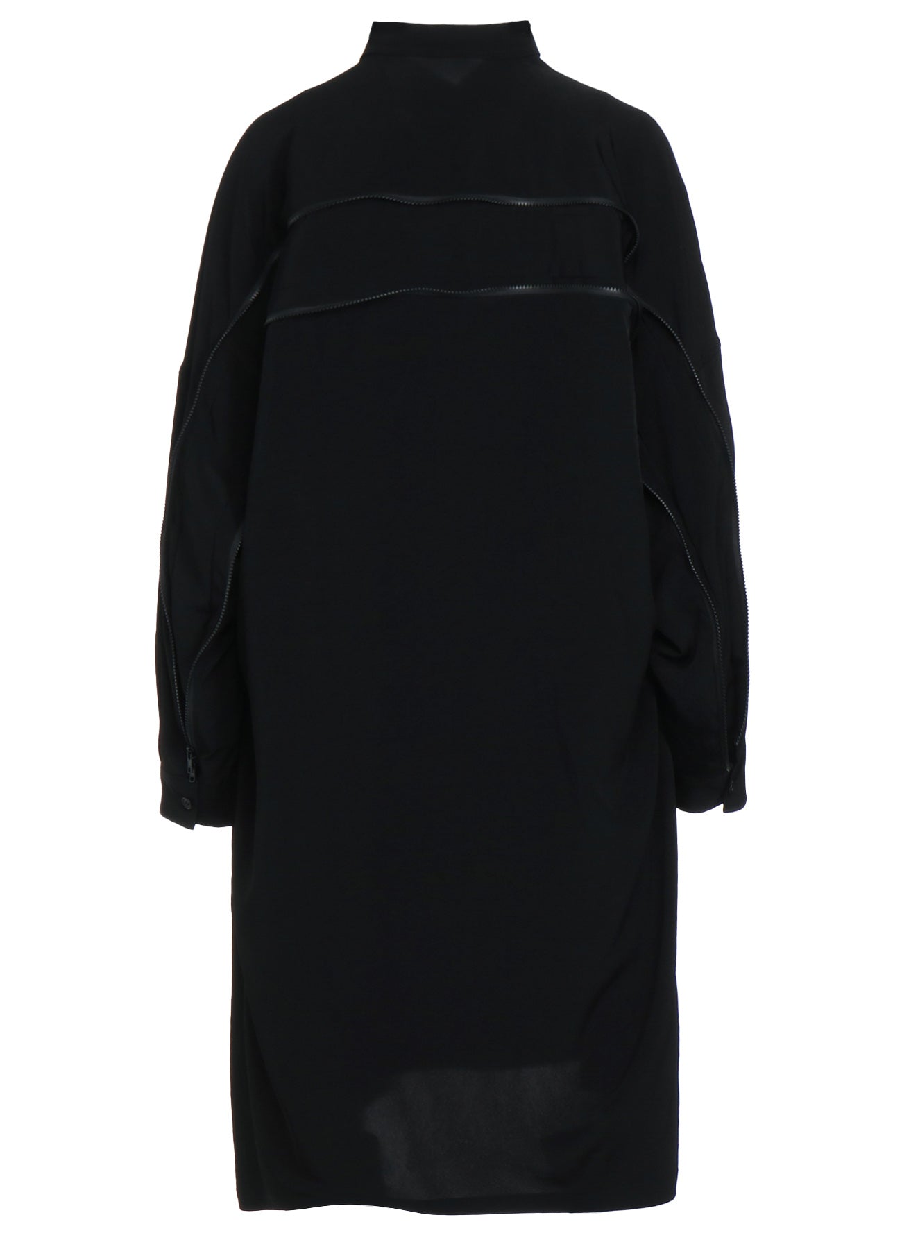 CREPE DE CHINE BACK YOKE ZIP COAT – THE SHOP YOHJI YAMAMOTO