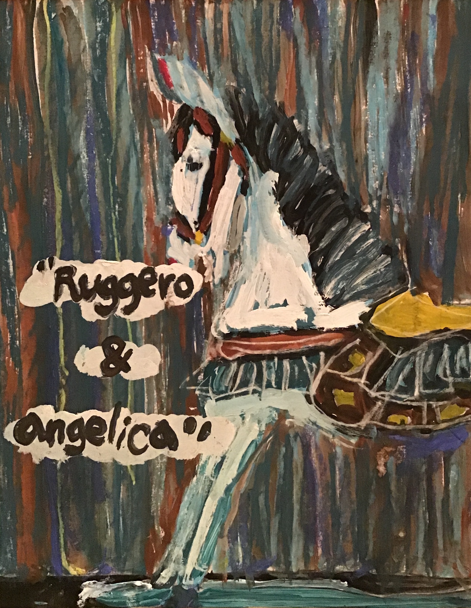 木馬 | TAKEHIDE KURATA ｜インテリア絵画 アートの専門通販