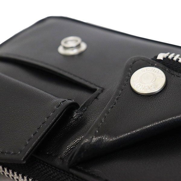正規取扱店 Schott (ショット) 4970056 LEATHER RIDERS ZIP WALLET
