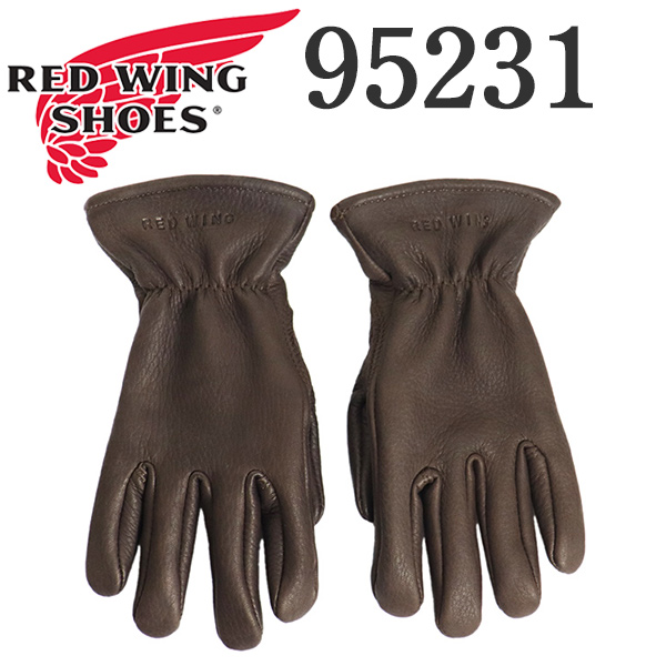 REDWING (レッドウィング) 95231 Leather Gloves レザーグローブ Lined