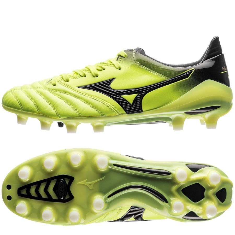 Mizuno Morelia Neo II Made in Japan FG Yellow Aurora - Safety