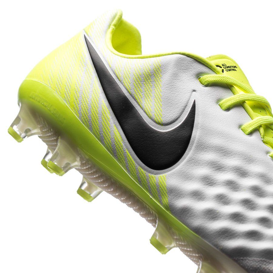 Nike Magista Opus II AG-PRO Motion Blur - White/Volt/Wolf Grey