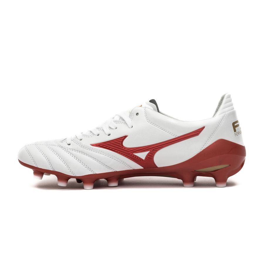 Mizuno Morelia Neo II F9T FG - White/Red LIMITED EDITION