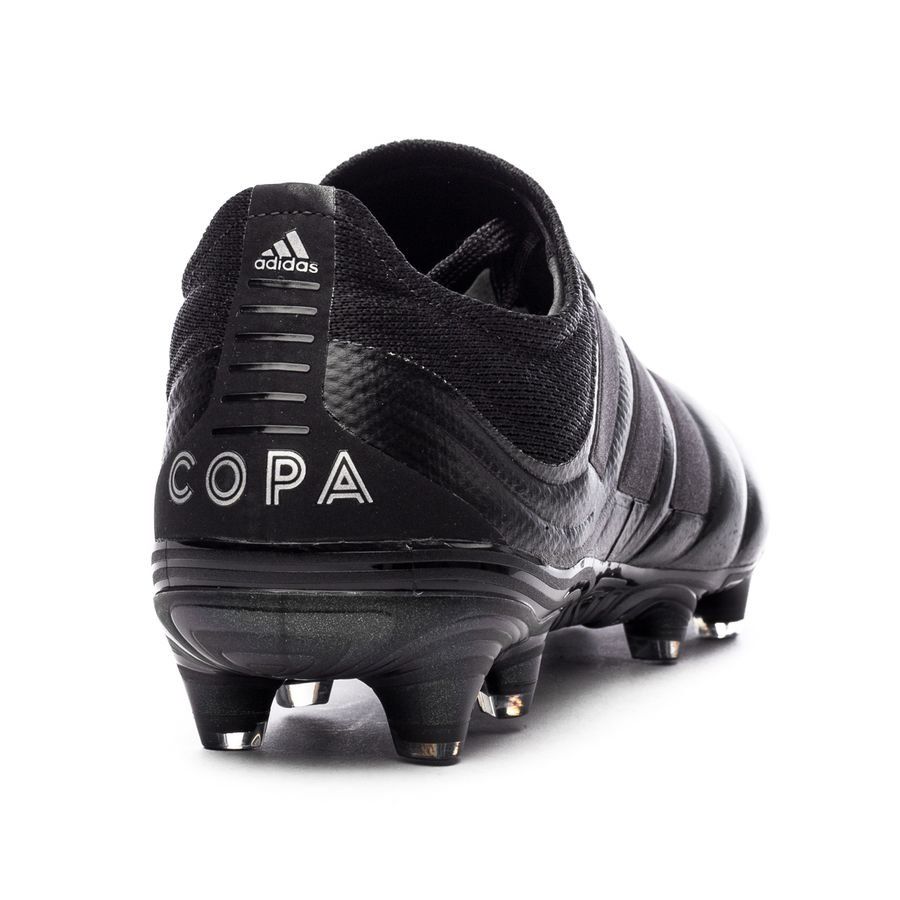 adidas Copa 19.1 FG/AG Dark Script - Core Black/Silver Metallic