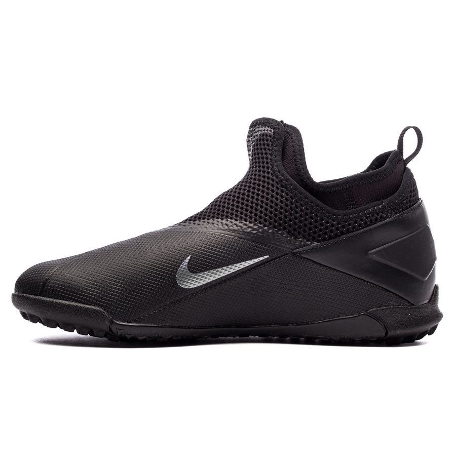 Nike Phantom Vision 2 Academy DF TF Kinetic Black - Black Kids