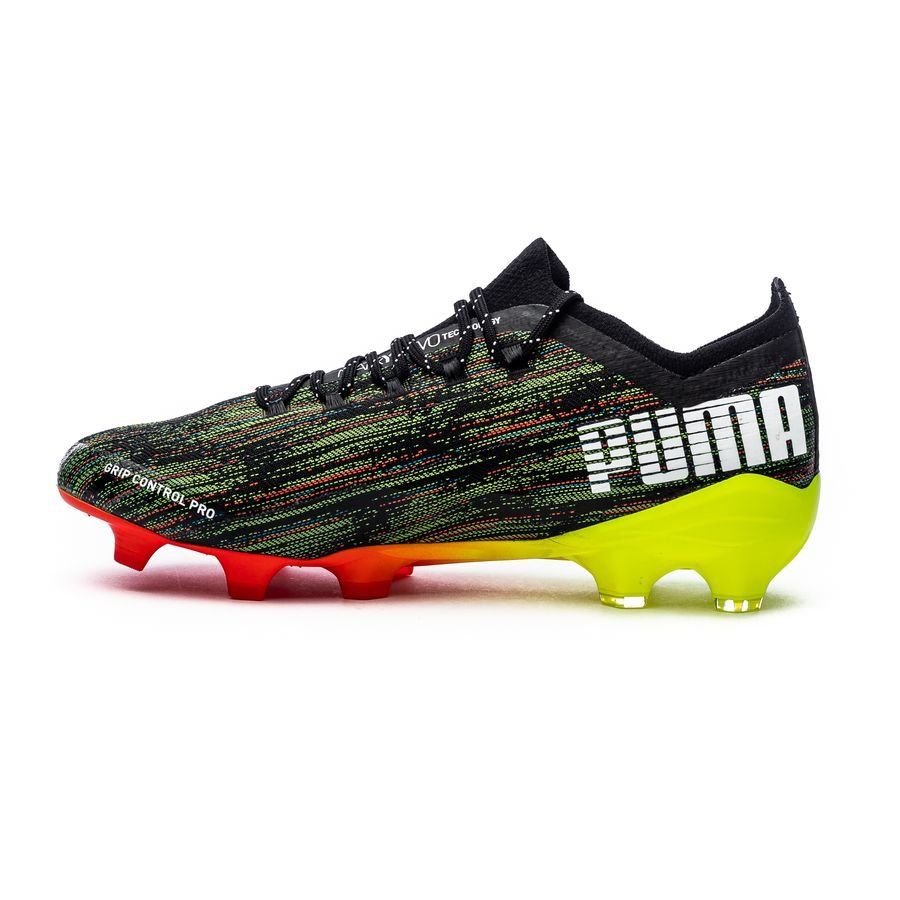 PUMA Ultra 1.2 FG/AG Game On - PUMA Black/PUMA White/Yellow Alert