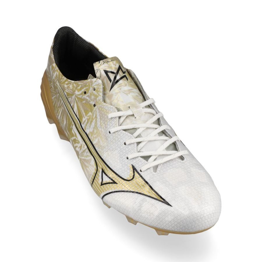 Mizuno Alpha Elite FG Prism Gold - White/Gold/Black