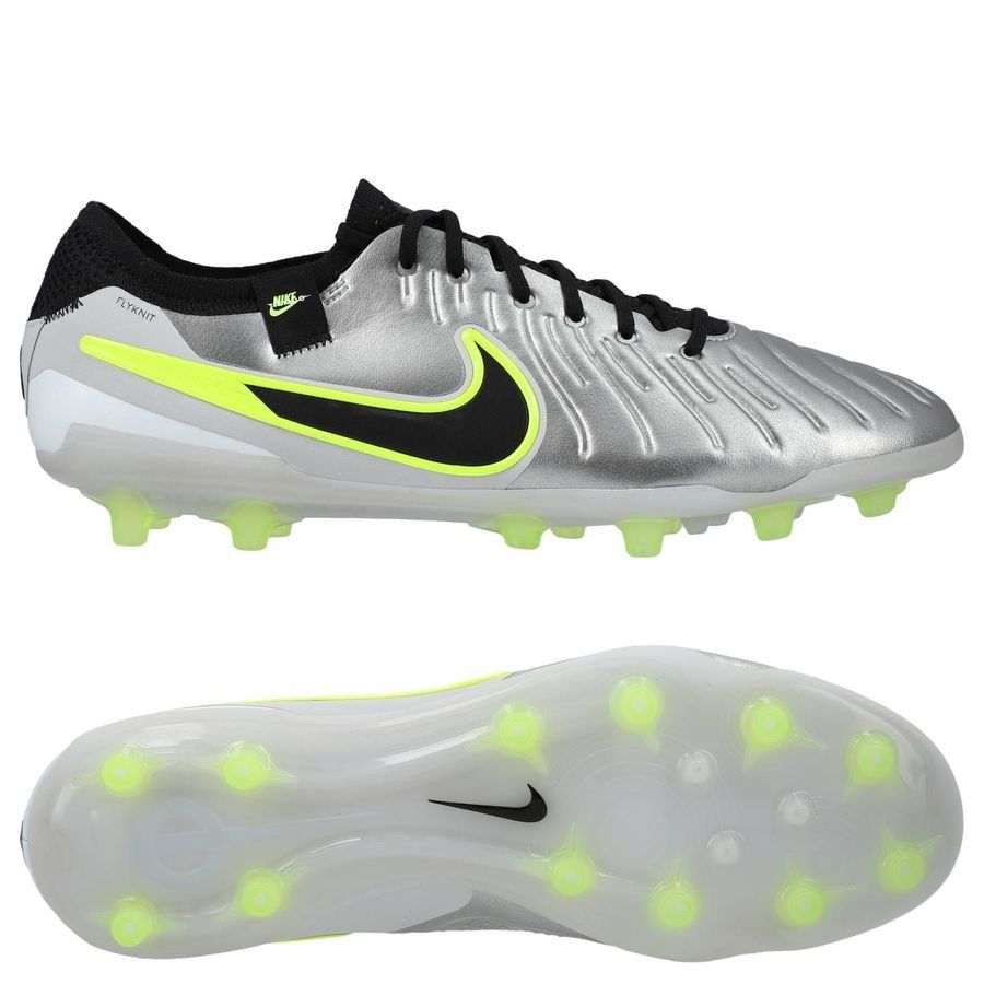 Nike Tiempo Legend 10 Elite AG-PRO Mad Voltage - Metallic Silver