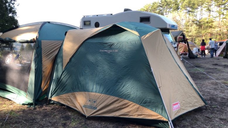 ファミリーキャンプにおすすめのテント！コールマンのタフワイドドーム