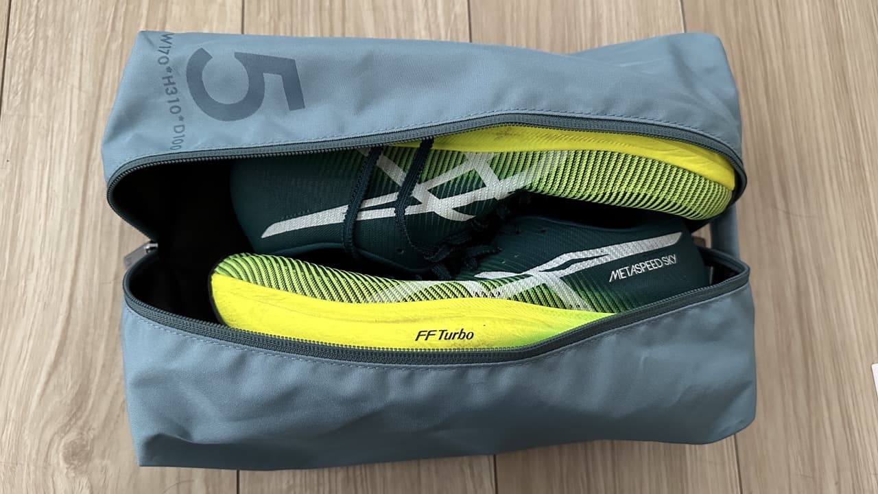 レビュー】MILESTO ユーティリティ5L：シューズバッグにちょうど良い