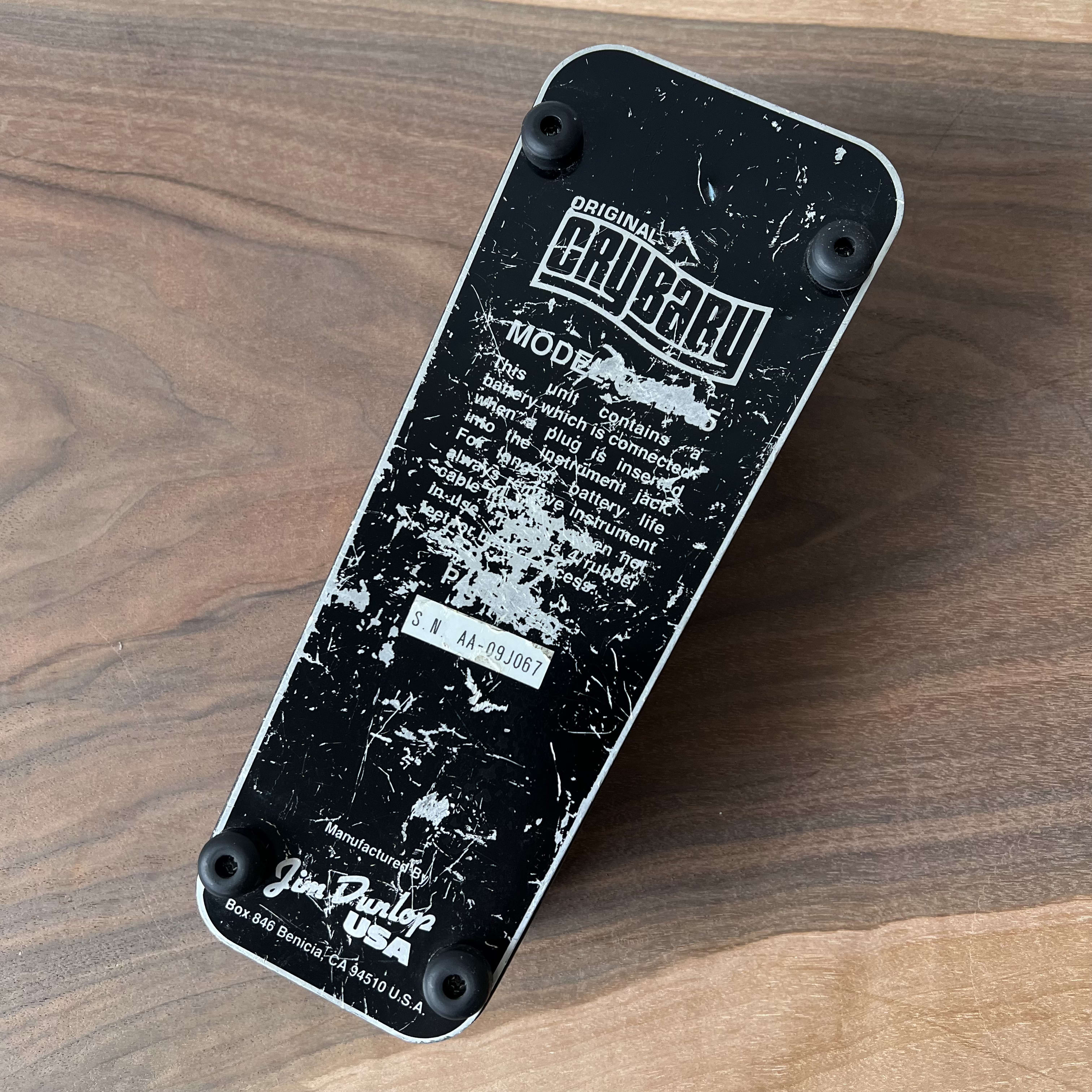 Dunlop GCB-95 Original Cry Baby Wah Pedal 1990s - Black | Tone Wolf