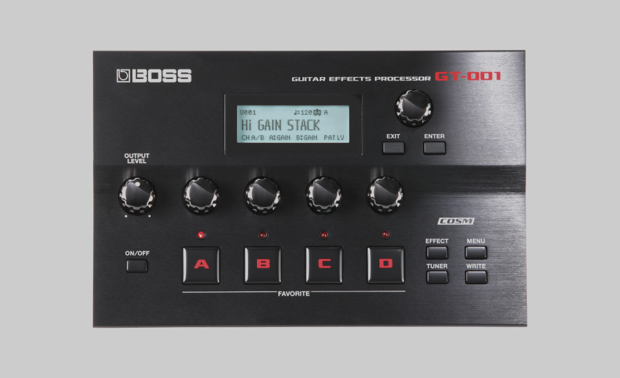 Boss GT-001 Guitar Effects Processor | Rivgal