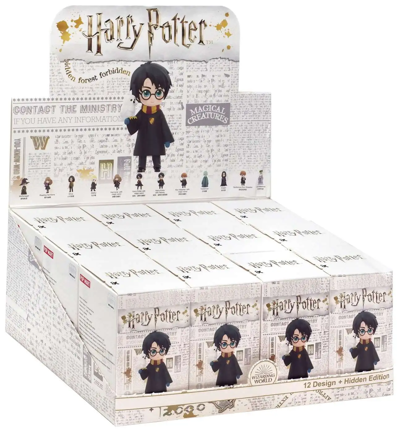 Pop Mart Minifigure Harry Potter Mystery Box 12 Packs - ToyWiz