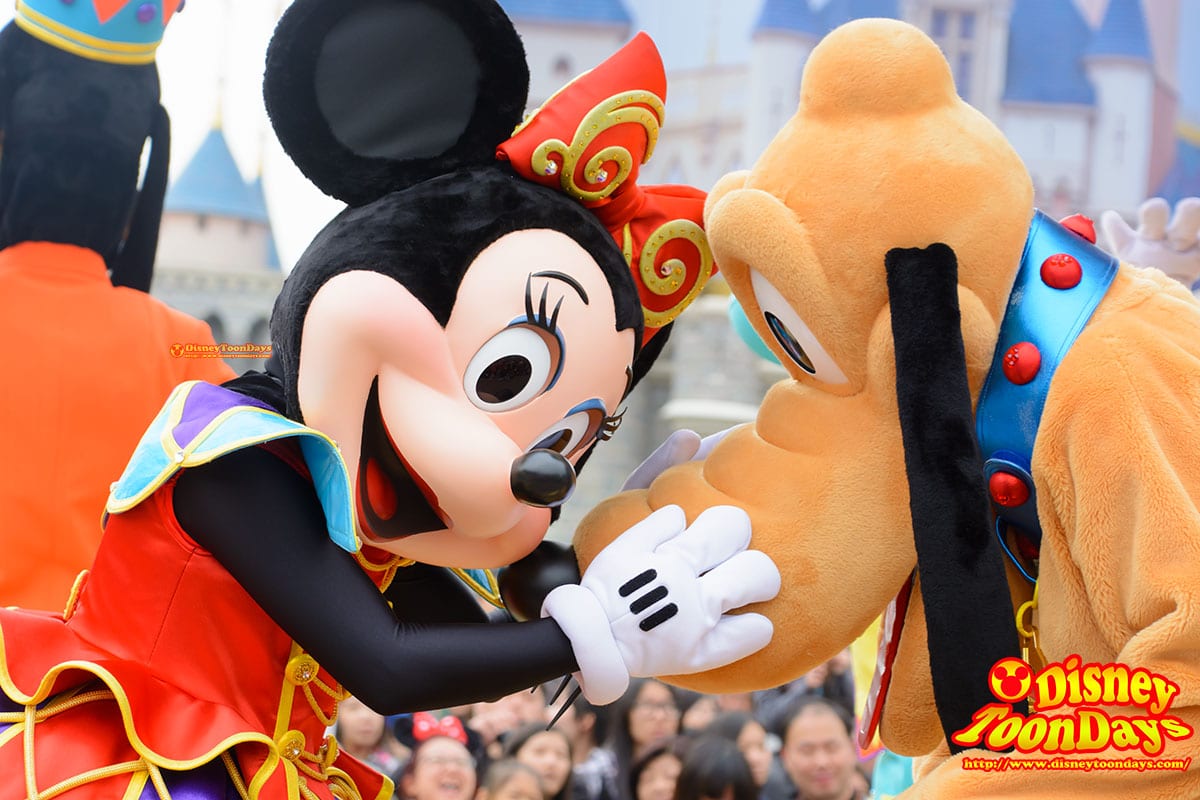 フライトオブファンタジーのミッキー、プルート、ミニー |ディズニー